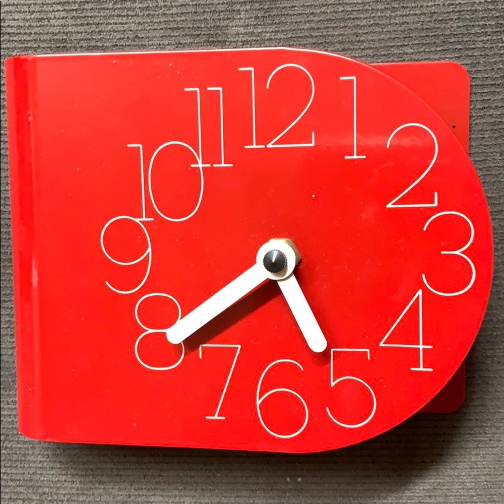 Fabulous bright container clock NWT